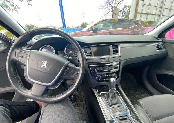 Peugeot 508 cena 47500 przebieg: 153000, rok produkcji 2016 z Zgorzelec małe 56